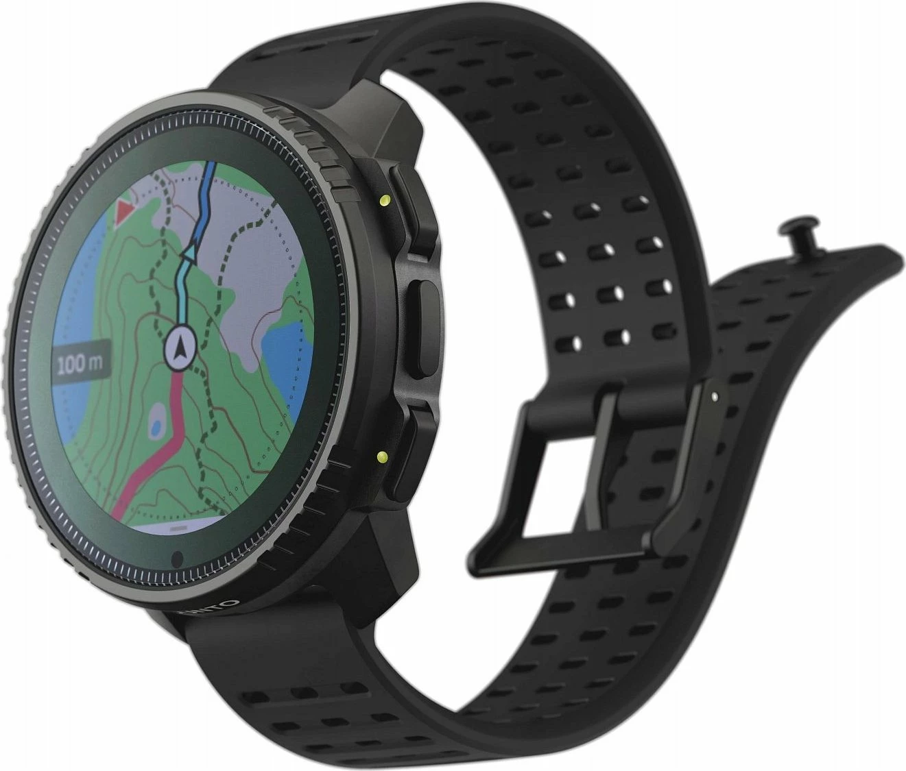 Smartwatch sportiv Suunto Vertical Solar SS050978000, 1.4", GPS, Wi‑Fi, Bluetooth, 10 ATM, i zi
