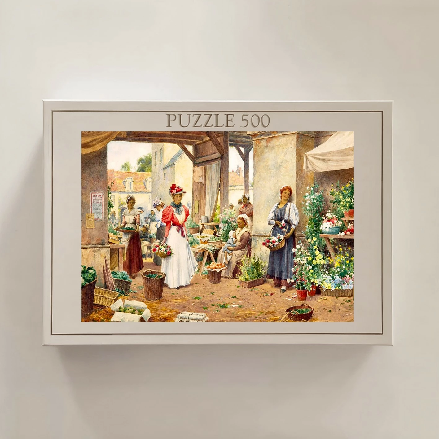 Puzzle 500 copë, Evila Originals, shumëngjyrësh, PZL_08_500