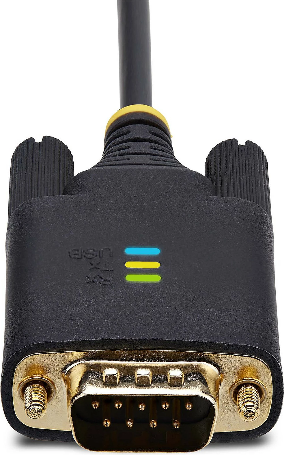 Kabllo adapter StarTech USB-A në Serial RS232 DB9, 2m, FTDI, e zezë