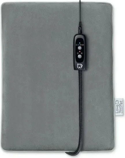 Tapet ngrohës për kafshë Beurer Lilli PP210 41x34 cm 2 nivele timer 12V gri