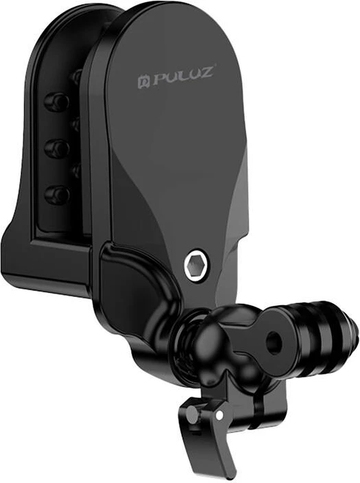 Mbajtëse helmete Puluz PU927B për kamera aksioni, e zezë