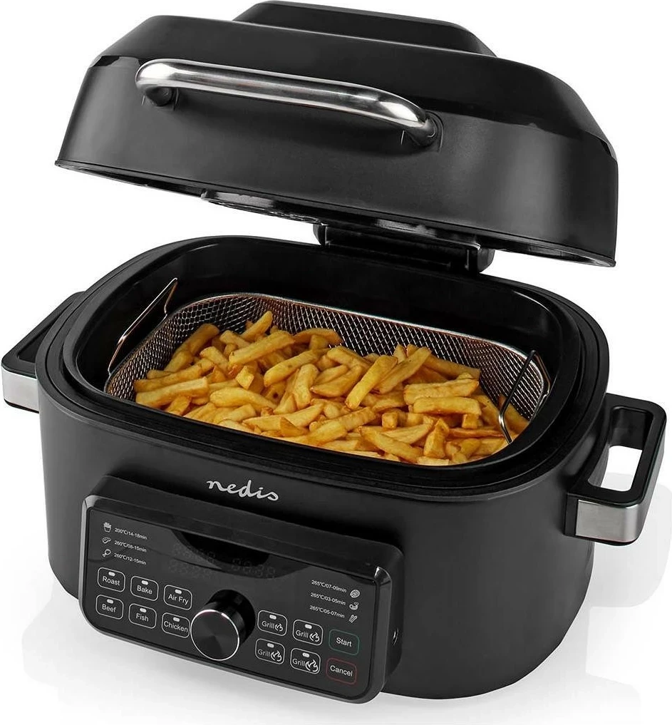Frytkownicë Nedis KAAFG600BK, 6L, e zezë