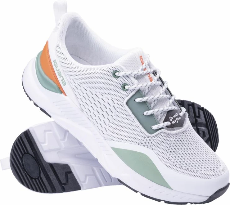 Këpucë për meshkuj Iguana, të bardha