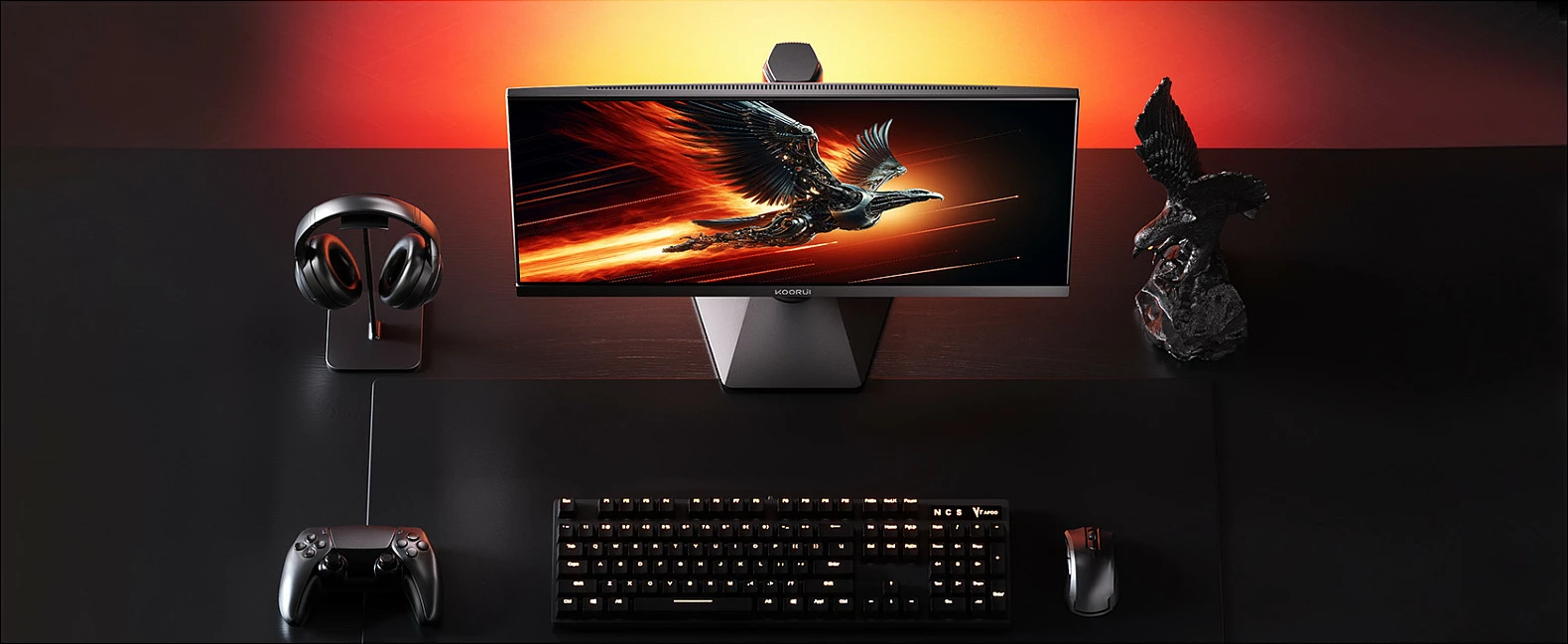 Monitor Koorui G2741L 27" 4K UHD, 1ms, FreeSync Premium, HDR, i zi