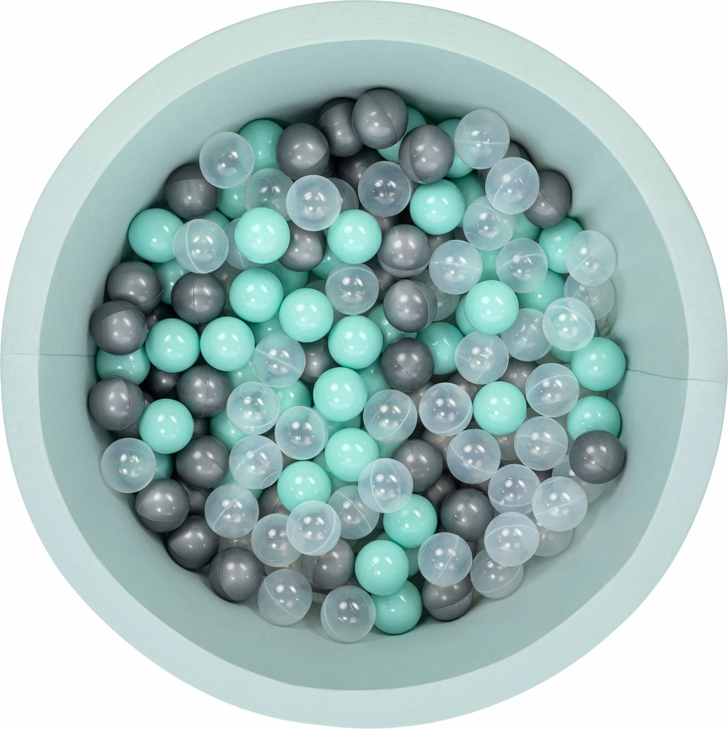 Pishinë me topa, Bubble Pops v7, ngjyrë mint, Evila Originals