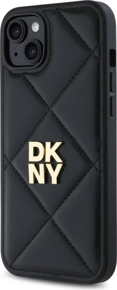 Mbështjellës DKNY për iPhone 15 Plus, i zi
