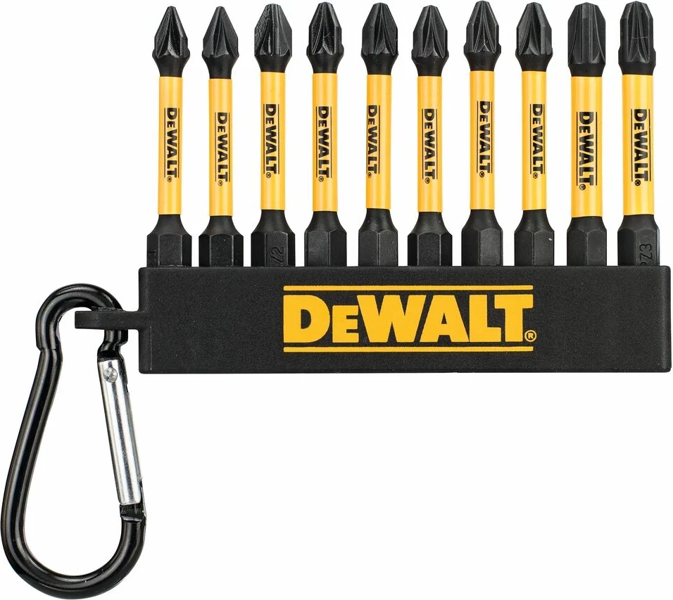 Set bite impakti DeWalt FLEXTORQ DT7276 57 mm 10 copë (PZ1/PZ2/PZ3)