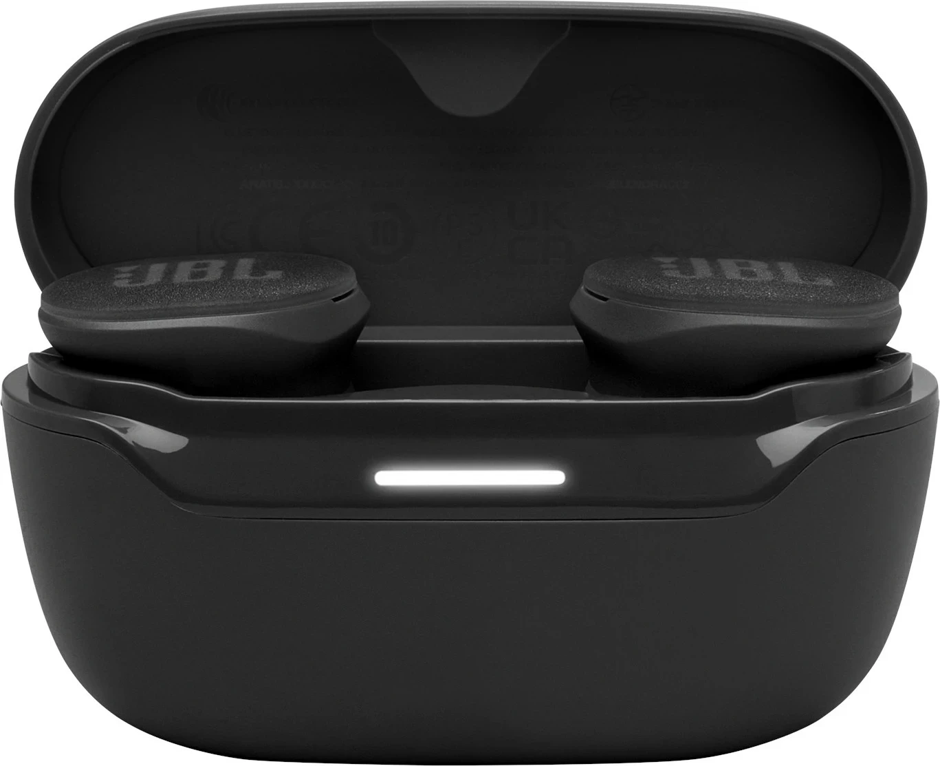 Kufje JBL Endurance Race 2 True Wireless, Bluetooth, IP67, 30h, të zeza, me kuti karikimi