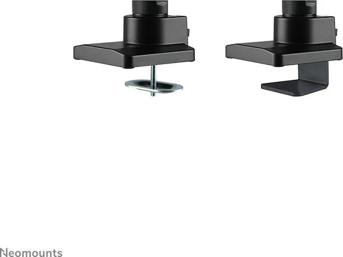 Krah monitori Neomounts NM-D775DXBLACK, për 2 ekrane, 32 inç, kapëse/gromet, i zi