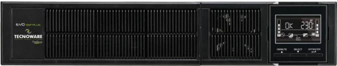 UPS TECNOWARE EVO DSP PLUS FGCEDP1202RTIEC 1200VA Rack/Tower, IEC C13, e zezë