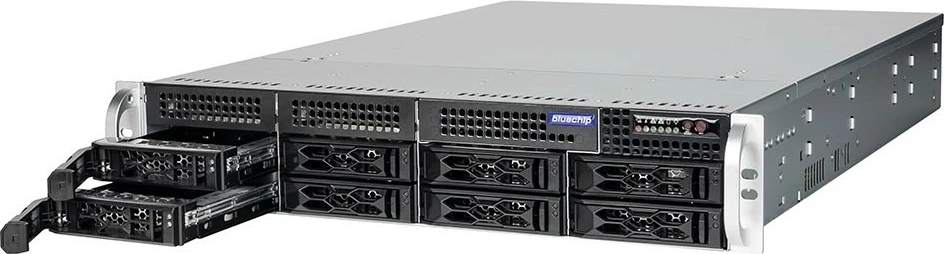 Server bluechip SERVERline R42317s, AMD EPYC 9124, 32GB RAM, 2x480GB SSD, 2U rack