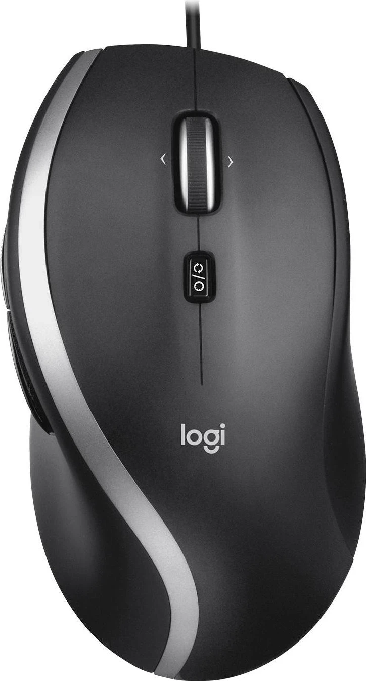 Maus Logitech M500s, me kabllo, ergonomik