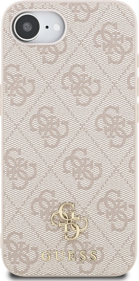 Mbështjellës, Guess, 4G Small & Classic, MagSafe, për iPhone 16e, rozë
