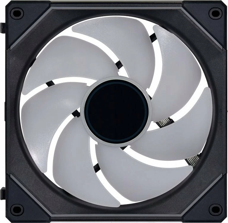 Ventilator PC Lian Li UNI FAN SL-INF 140 (UF-SLIN140-1B), 140mm ARGB PWM, 1 copë, zi/gri