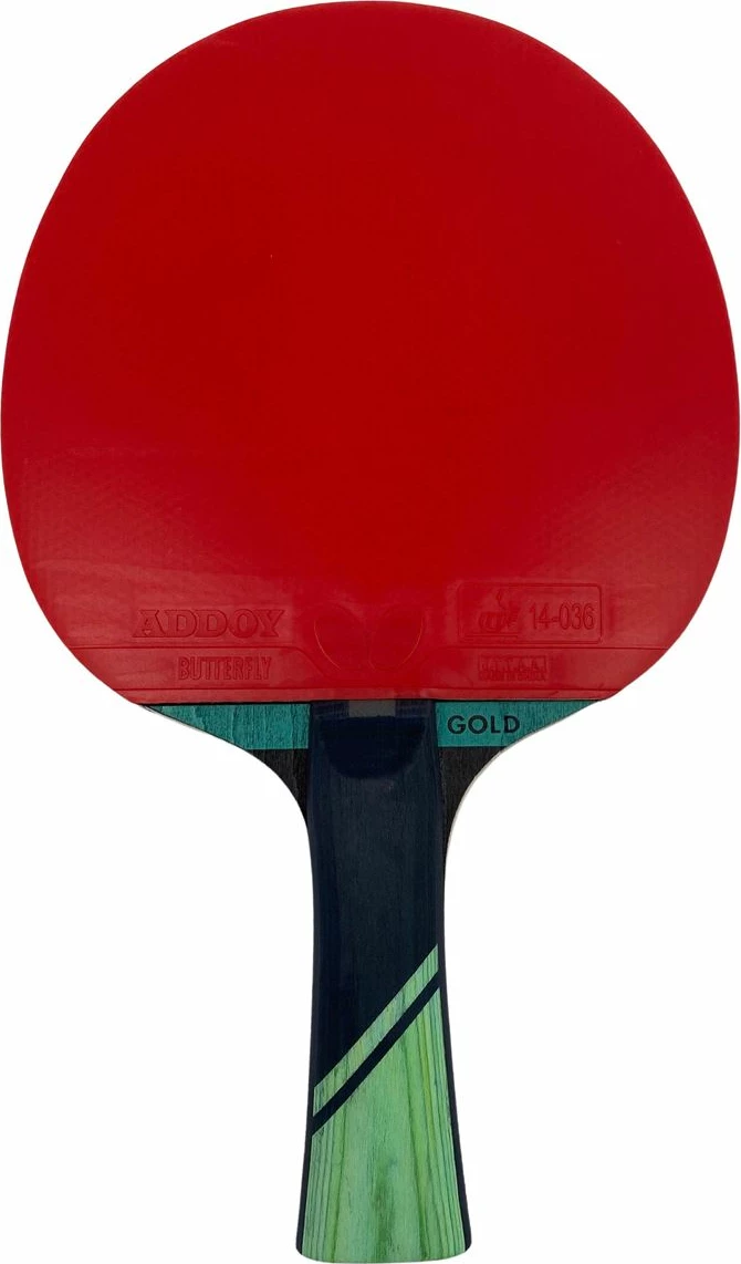 Raketë ping pongu Butterfly për meshkuj, e zezë