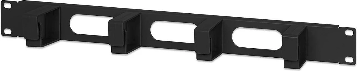 Panel menaxhimi kabllove Intellinet 19" 1U, 4 unaza, i zi