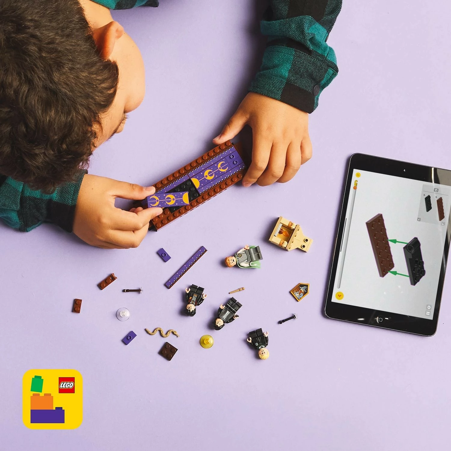 Set ndërtimi LEGO Harry Potter 76441, Schloss Hogwarts Duellierclub, 158 pjesë, multikolor