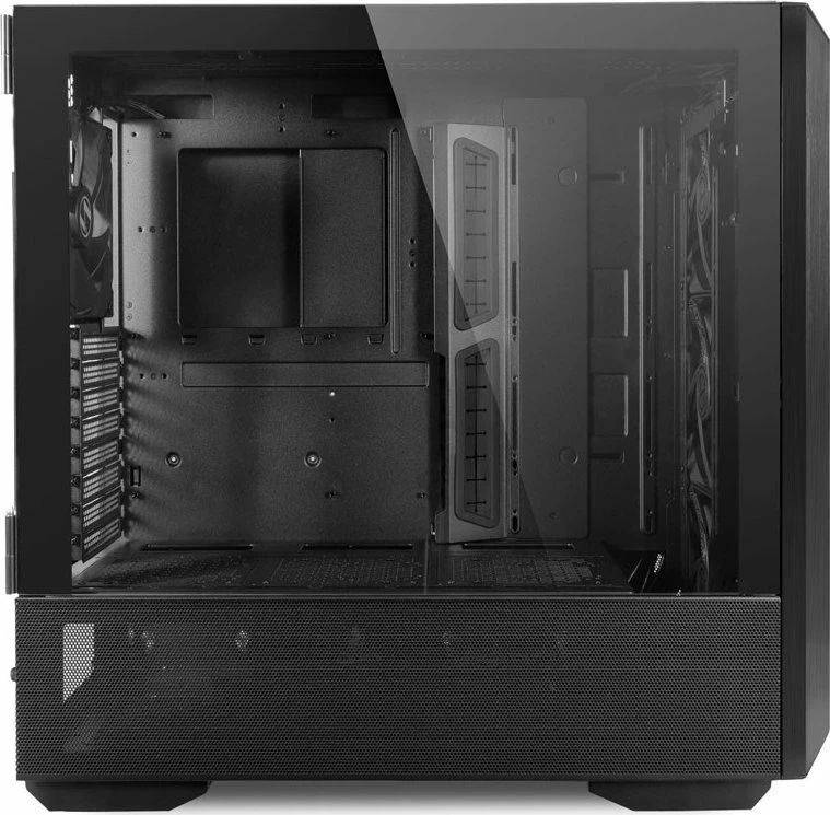 Kasë Lian Li LANCOOL III (LANCOOL 3-X) Midi Tower ATX/eATX, 4x140mm fan, USB-C, e zezë