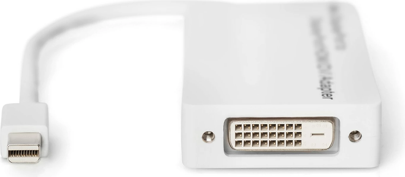 Adapter Mini DisplayPort-DVI-D Digitus 0.2m i bardhë