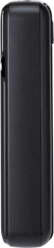 Powerbank RIVACASE VA2221 20000mAh 22.5W me ekran LCD, 3 kabllo (USB-C/Lightning/USB-A), e zezë