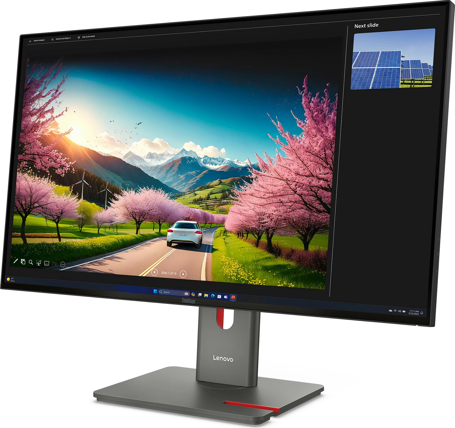 Monitor Lenovo ThinkVision P32UD-40, 31.5", 4K UHD, HDMI/DP/USB-C/Thunderbolt Dock, Raven Black