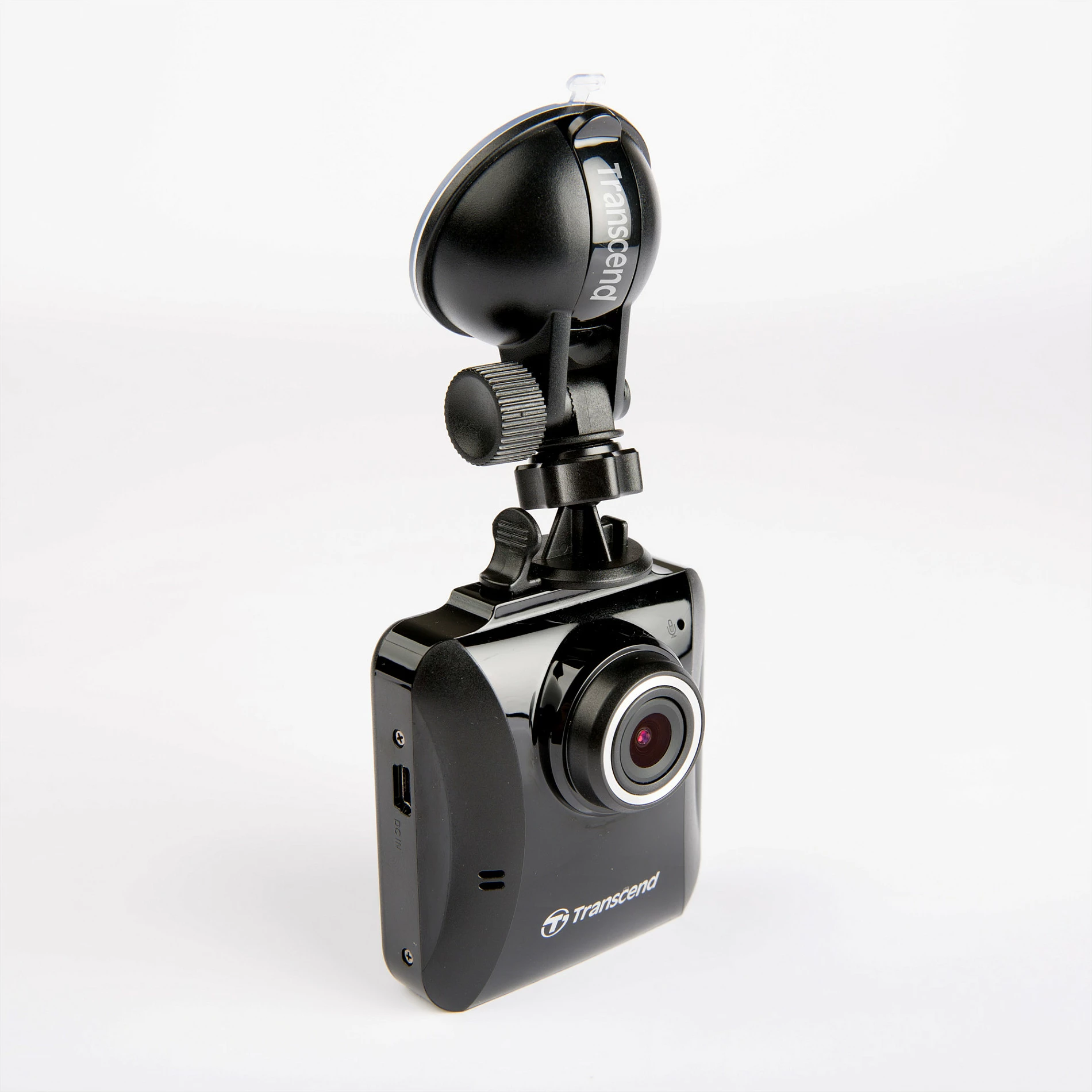 Mbajtëse me vakum Transcend për DrivePro 200, 360° rrotulluese, e zezë