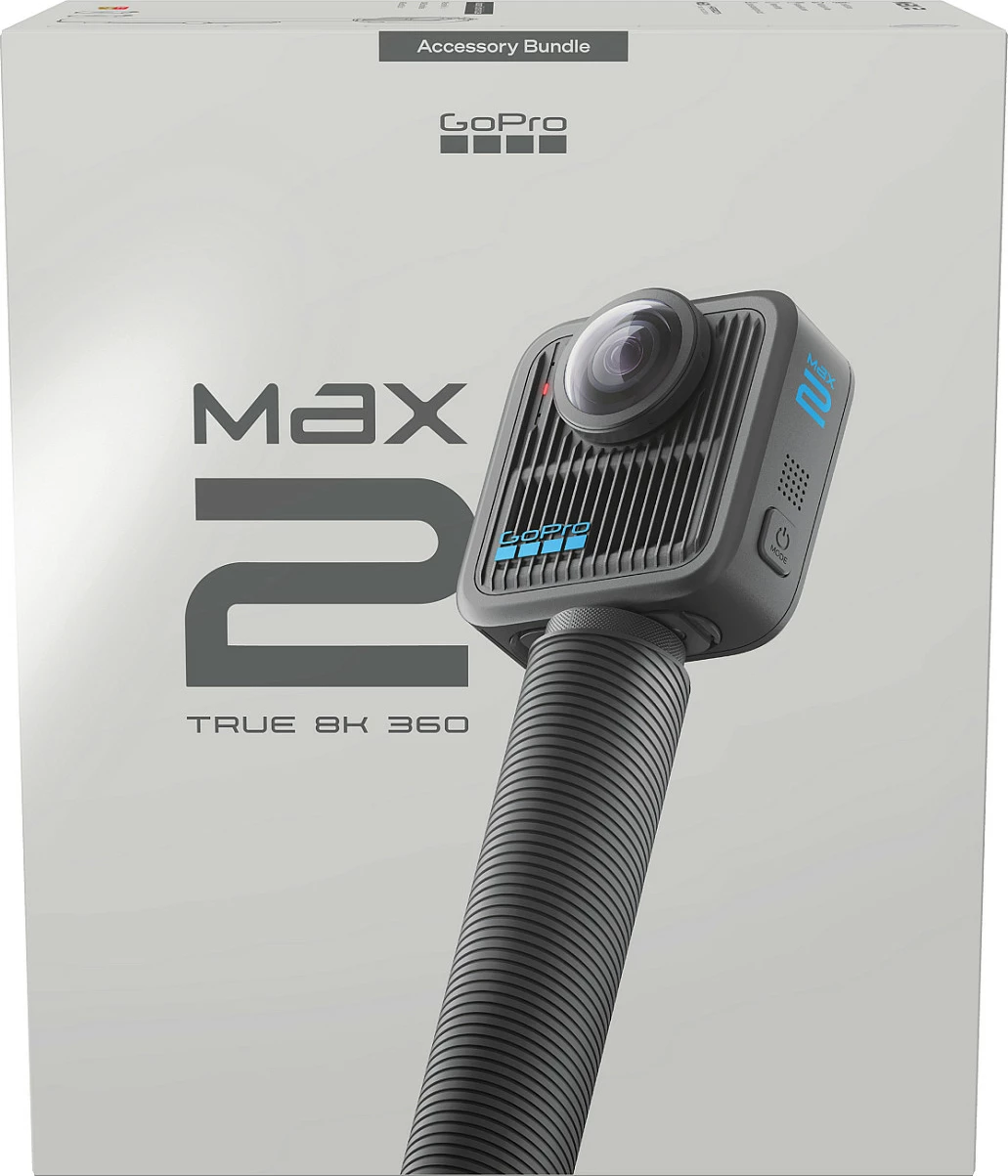 Actioncam GoPro MAX2, 8,4K 360°, e zezë