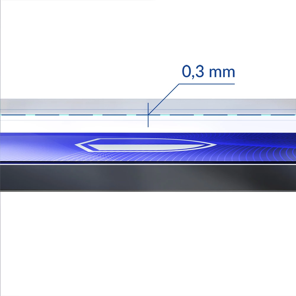 Mbështjellës ekrani 3mk FlexibleGlass për iPhone 15 Plus, transparent
