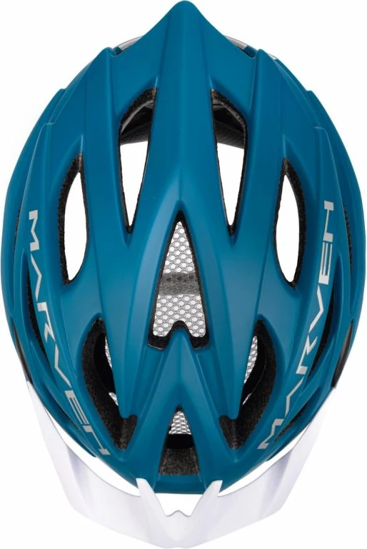 Helmetë biçiklete Meteor Marven 24781, kaltër/gri [Madhësia: Standarde]