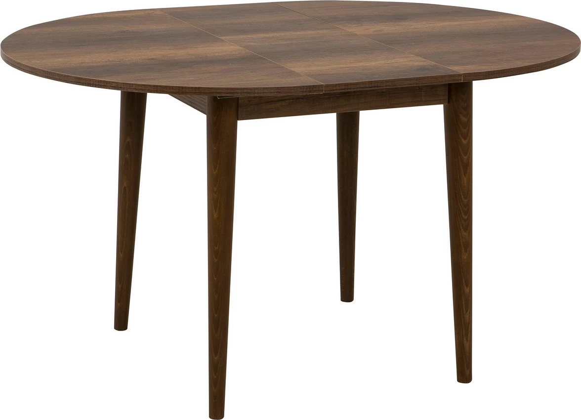 Set tavoline me karrige për ngrënie, zgjatues, 3 pjesë, Skye Decor Vina 0701, ngjyrë arre, gri