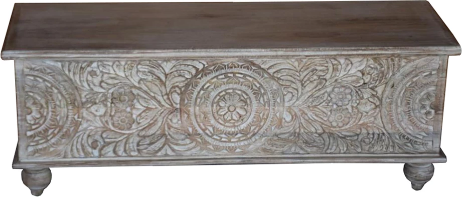 Arkë SARI, ngjyrë e bardhë decape, 125x40x46