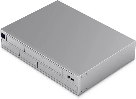 Network Video Recorder (NVR) Ubiquiti UNVR-PRO, rack 2U, 7 slote 2.5/3.5", 10G SFP+ / GbE, gri