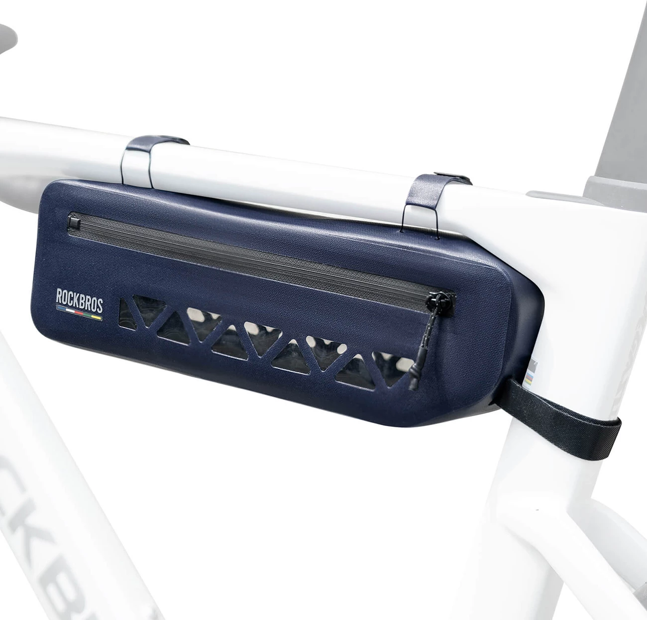 Çantë kornize biçiklete Rockbros AS-140 ROAD TO SKY 1.7 L waterproof, blu