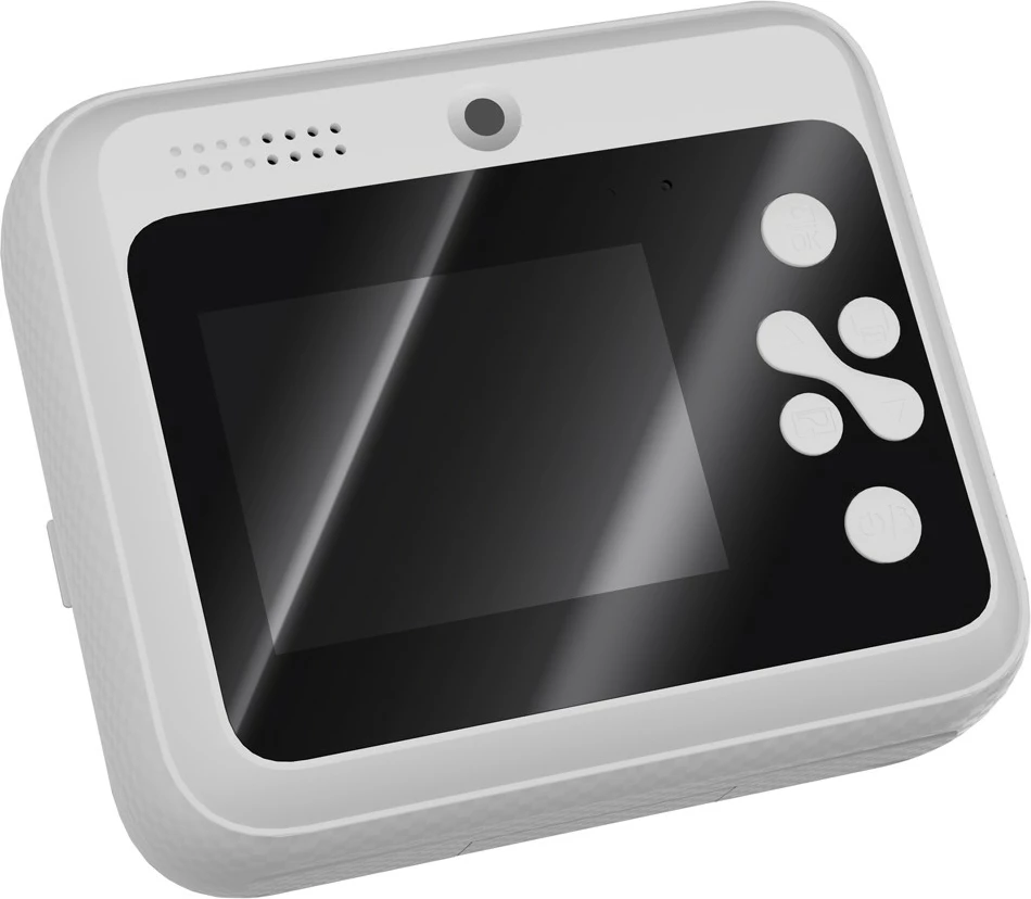 Kamerë instant Savio AN-01 48MP, ekran 2.4", video AVI, printim termik pa bojë, e bardhë, set me 2 rrolla