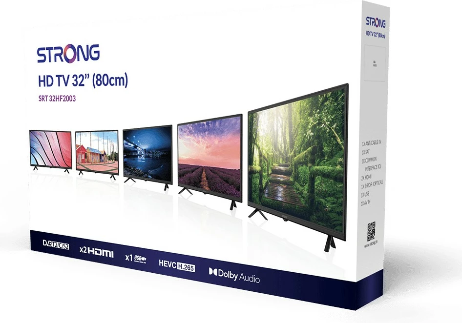 Televizor STRONG SRT32HF2003, 32", HD, LED, i zi