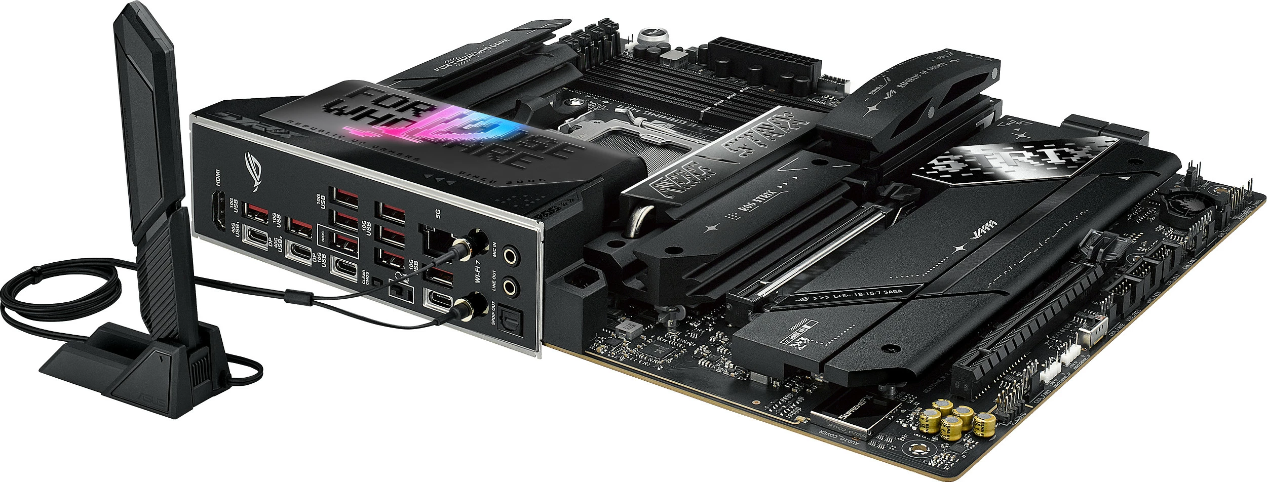Pllakë amë ASUS ROG STRIX X870E-E GAMING WIFI, AMD, Socket AM5, DDR5, 192 GB