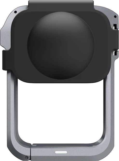 Kafaz metalik mbrojtës TELESIN Utility Frame për DJI Osmo 360, 42.6 g, 1/4\"-20 + cold shoe, gri/zi, set (kafaz + mbulesë silikoni për lente)