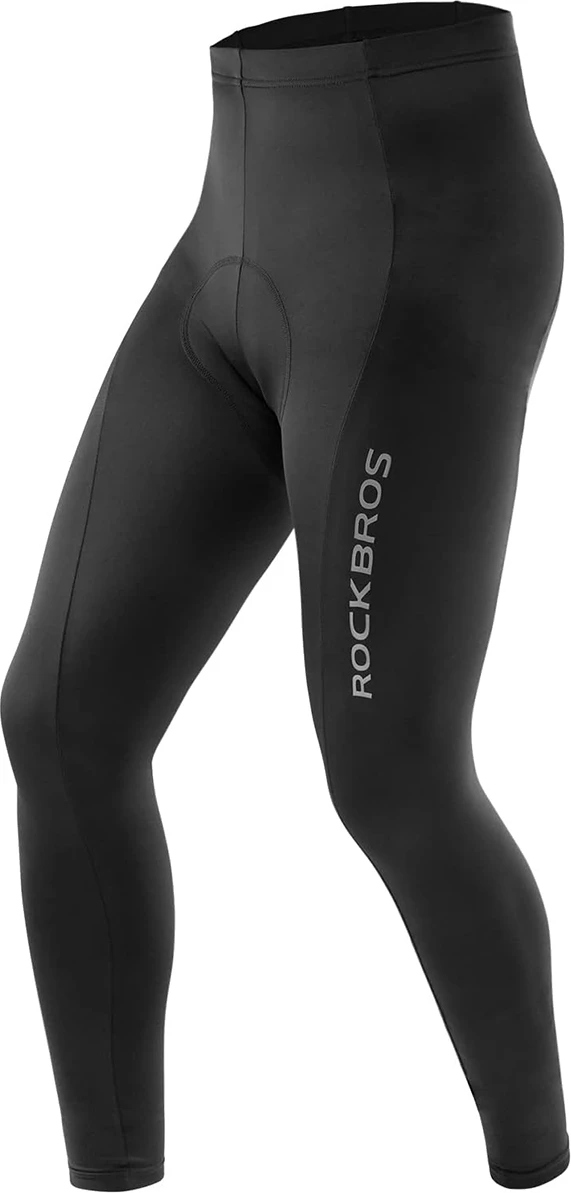 pantallona çiklizmi Rockbros RK20044XL me jastëk 4D, material i frymëmarrshëm e që thahet shpejt, reflektuese, elastike, madhësia XXXXL, të zeza