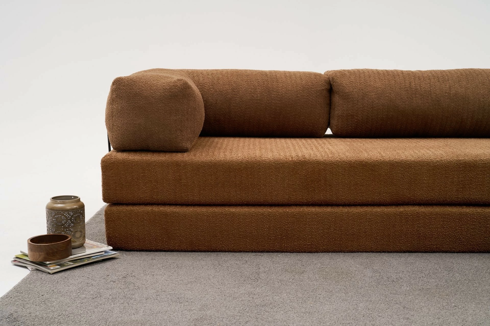 Kënd-sofë Comfort, kafe, Atelier del Sofa