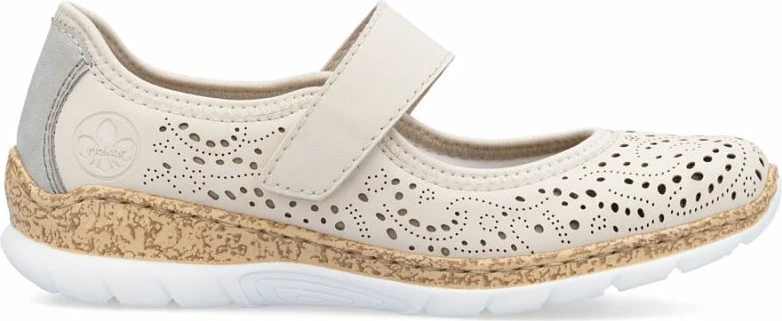 Këpucë femra Rieker N4299-60, bezhë