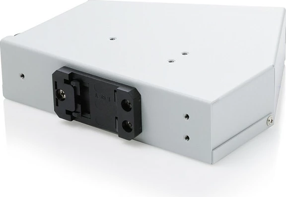 Panel fibër optike Digitus LWL Hutschienen, 6x SC SX/LC DX, i pjerrët, gri