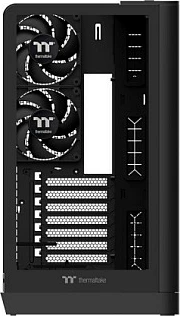 Kasë Thermaltake View 390 TG, Midi Tower, ATX/micro ATX/Mini-ITX, xham i temperuar, USB-C, e zezë