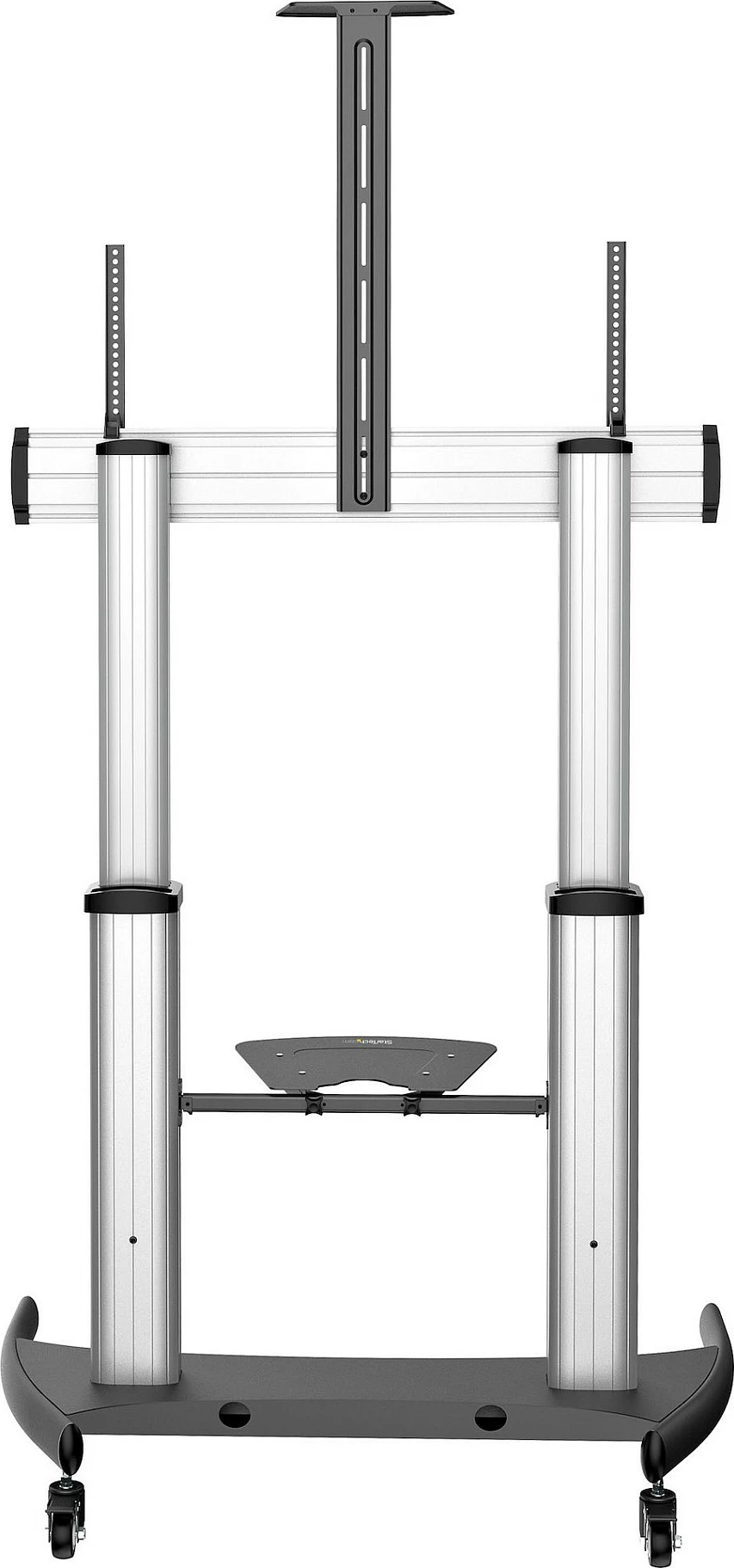 Stendë mobile për TV StarTech STNDMTV100, 60-100", 100 kg, rregullim lartësie, VESA 200x200-1000x600, e zezë