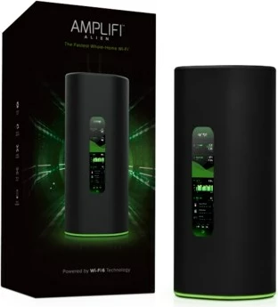Router wireless UBIQUITI AmpliFi Alien, Gigabit Ethernet, Dual-band, i zi, i gjelbër