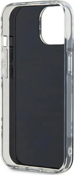 Mbështjellës DKNY IML Checkered Mono Pattern për iPhone 15 Plus / 14 Plus, zi