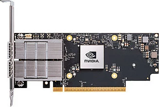 Kartelë rrjeti NVIDIA ConnectX-7 HHHL, PCIe, 200GbE, 2x Fiber, gjelbër