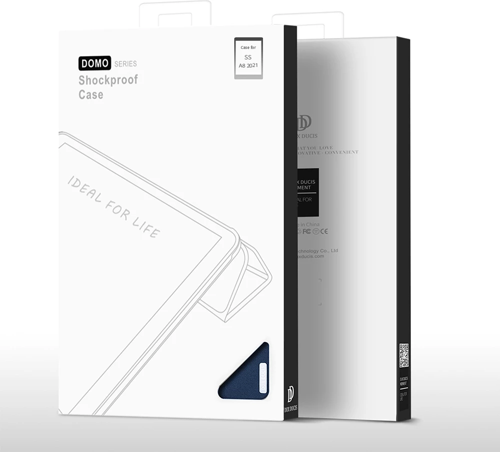 Mbështjellës tablet Dux Ducis Domo për Samsung Galaxy Tab A8 10.5'' (2021), me stand, smart sleep, i zi