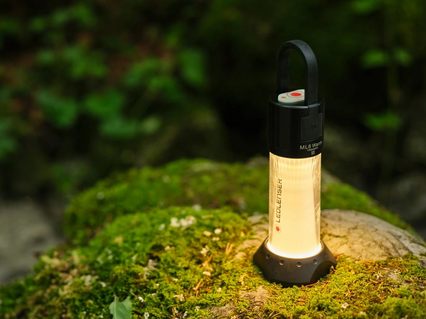 Llambë kampingu Ledlenser ML6, me bateri, LED, Alumini