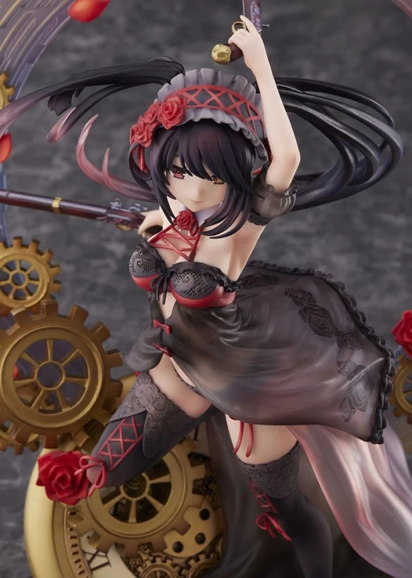 Figurinë koleksionuese Square Enix Kurumi Tokisaki Date A Live IV Lingerie Swimwear Ver. 1/7 (31 cm)