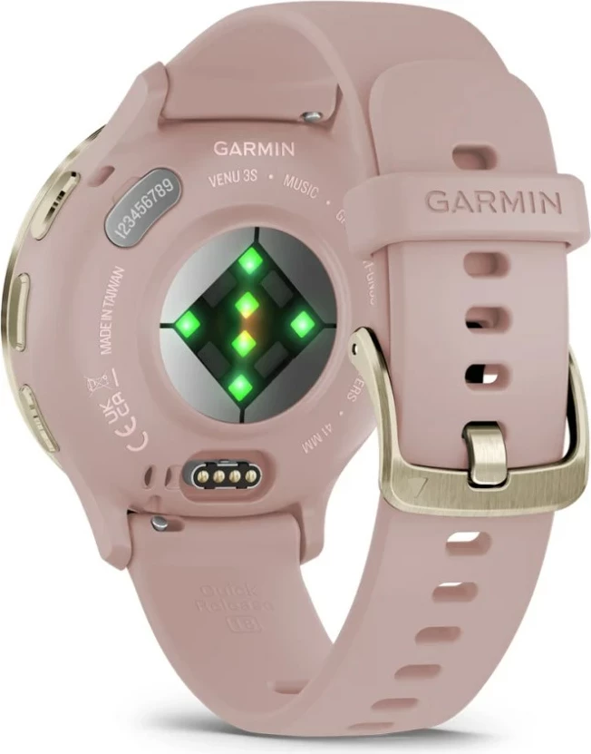 Smartwatch Garmin Venu 3S, 41 mm, AMOLED, GPS, Gold, Rose
